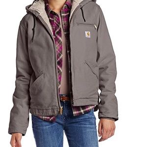 Carhartt Sherpa Lined Sandstone Sierra Jacket